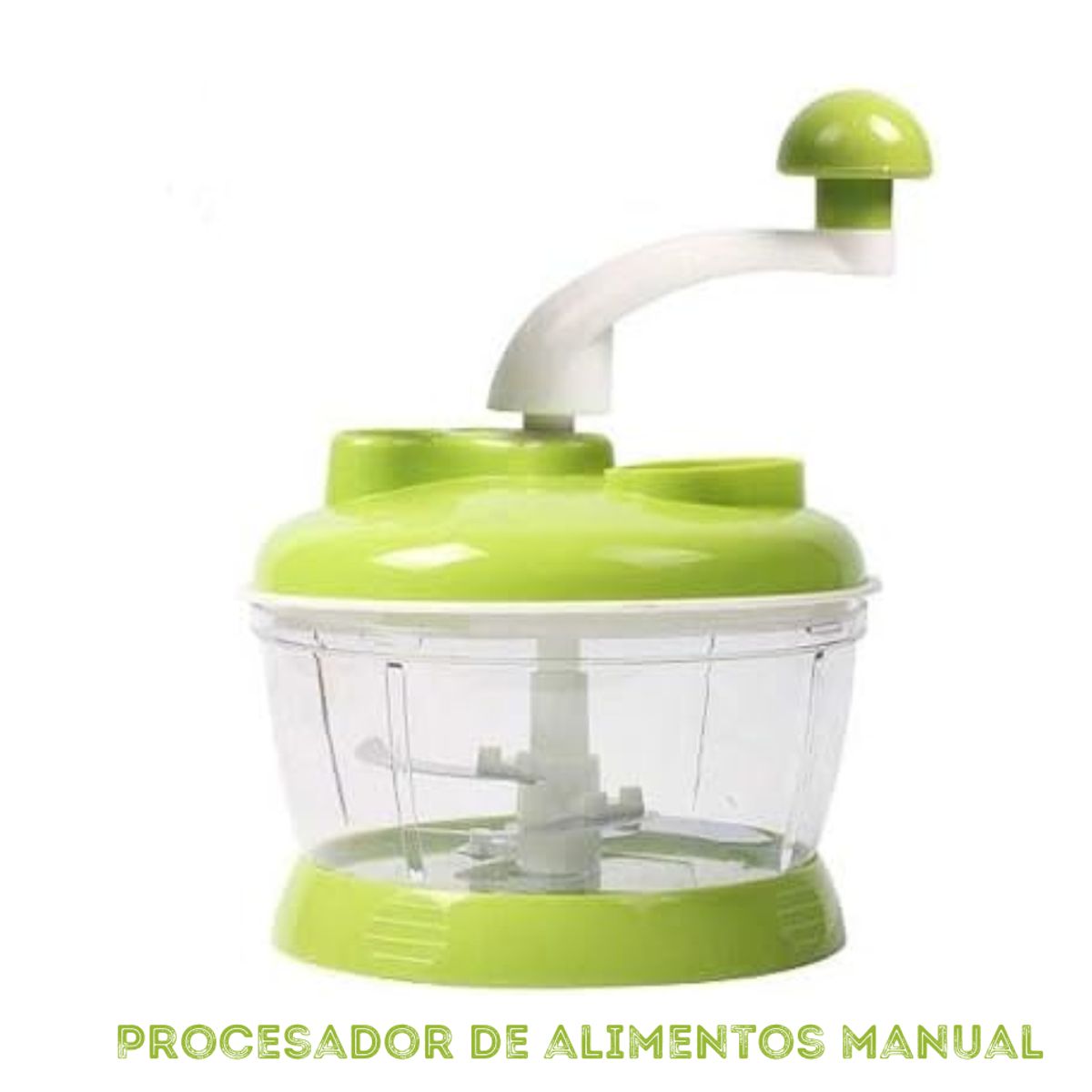 GENERICO - Procesador de alimentos manual 4 en 1