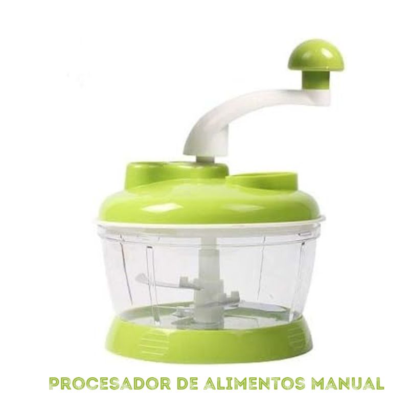 GENERICO - Procesador de alimentos manual 4 en 1