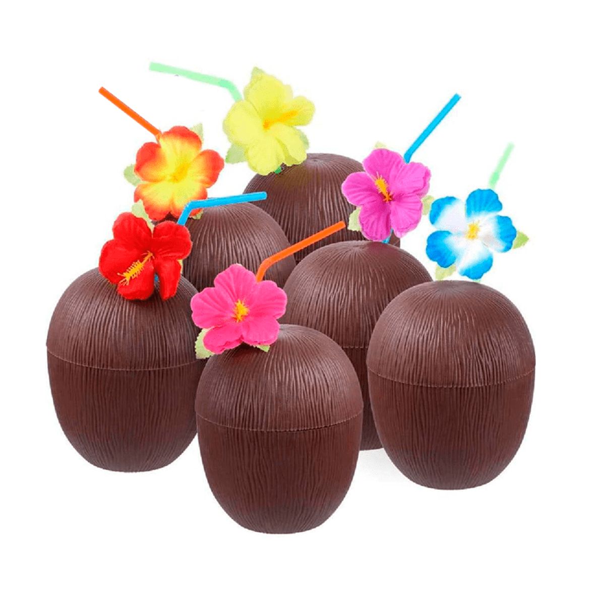 GENERICO - Toma todo forma de Coco set por 2 unidades luau