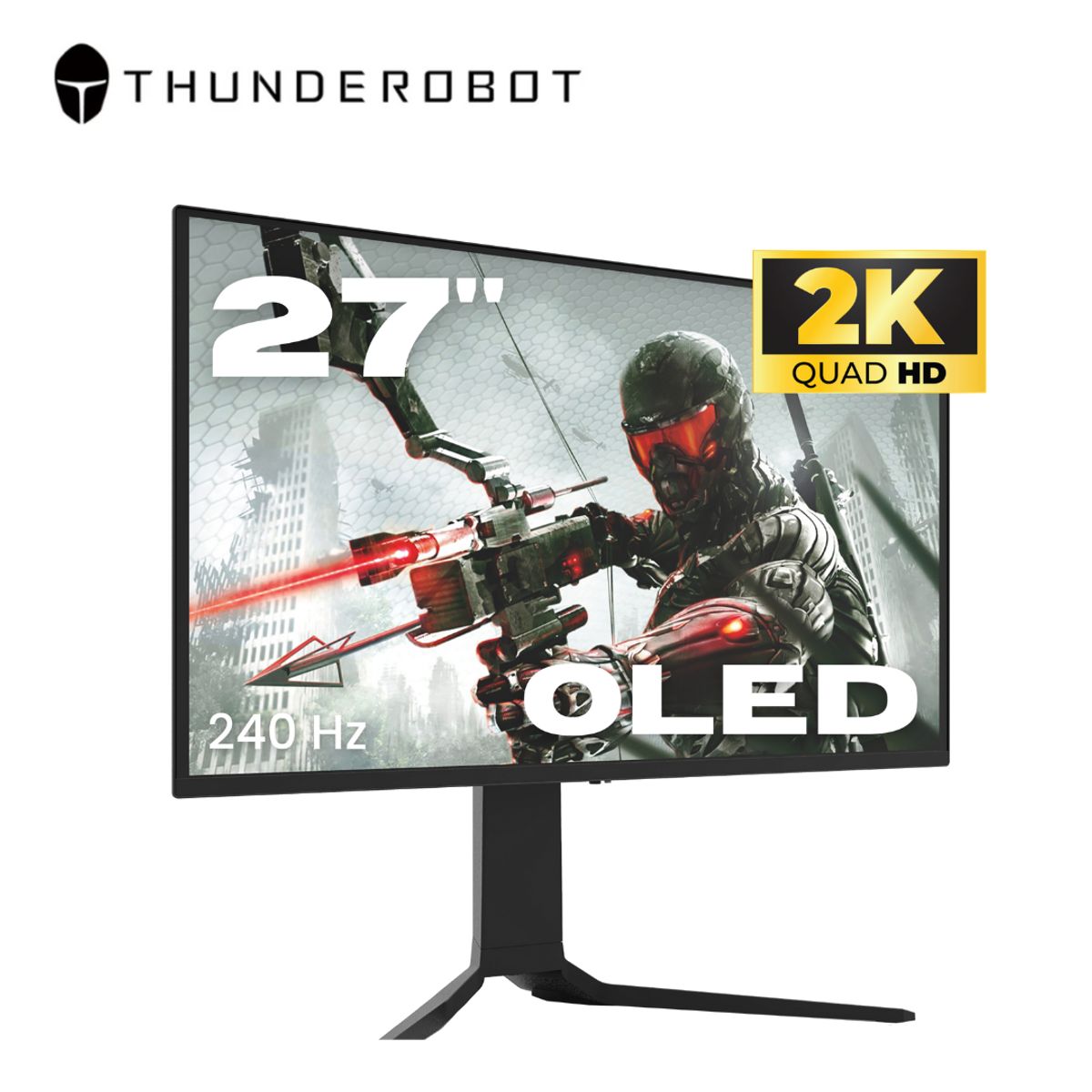 THUNDEROBOT - Monitor Gamer OLED Thunderobot 27 Pulgadas 2K QHD 240hz
