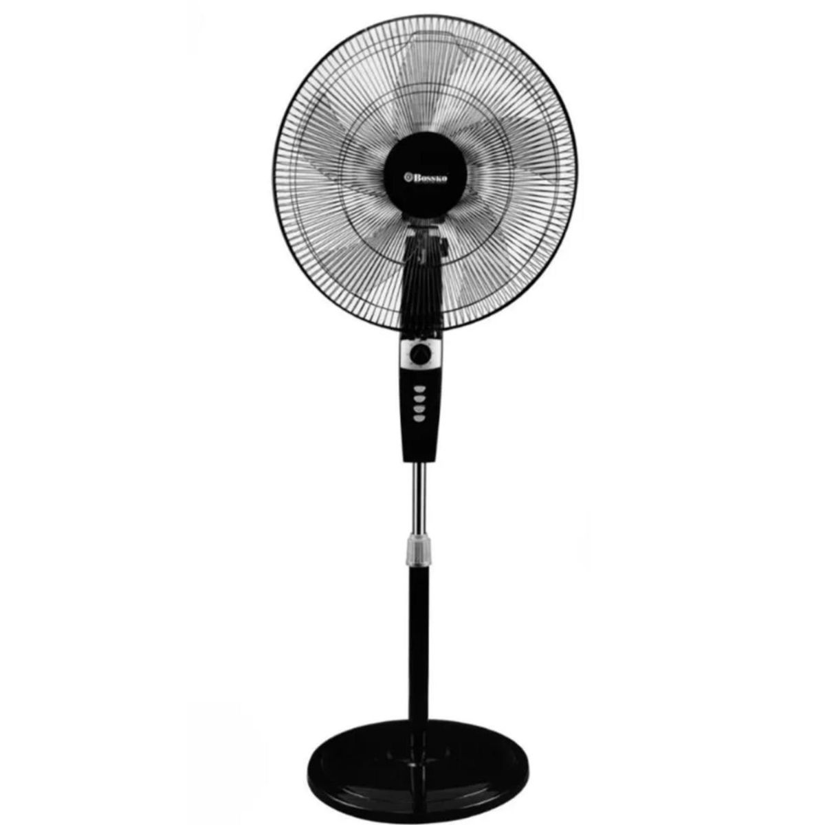 BOSKO - Ventilador de pedestal 18 BOSSKO BK 8459VN Con Temporizador Negro