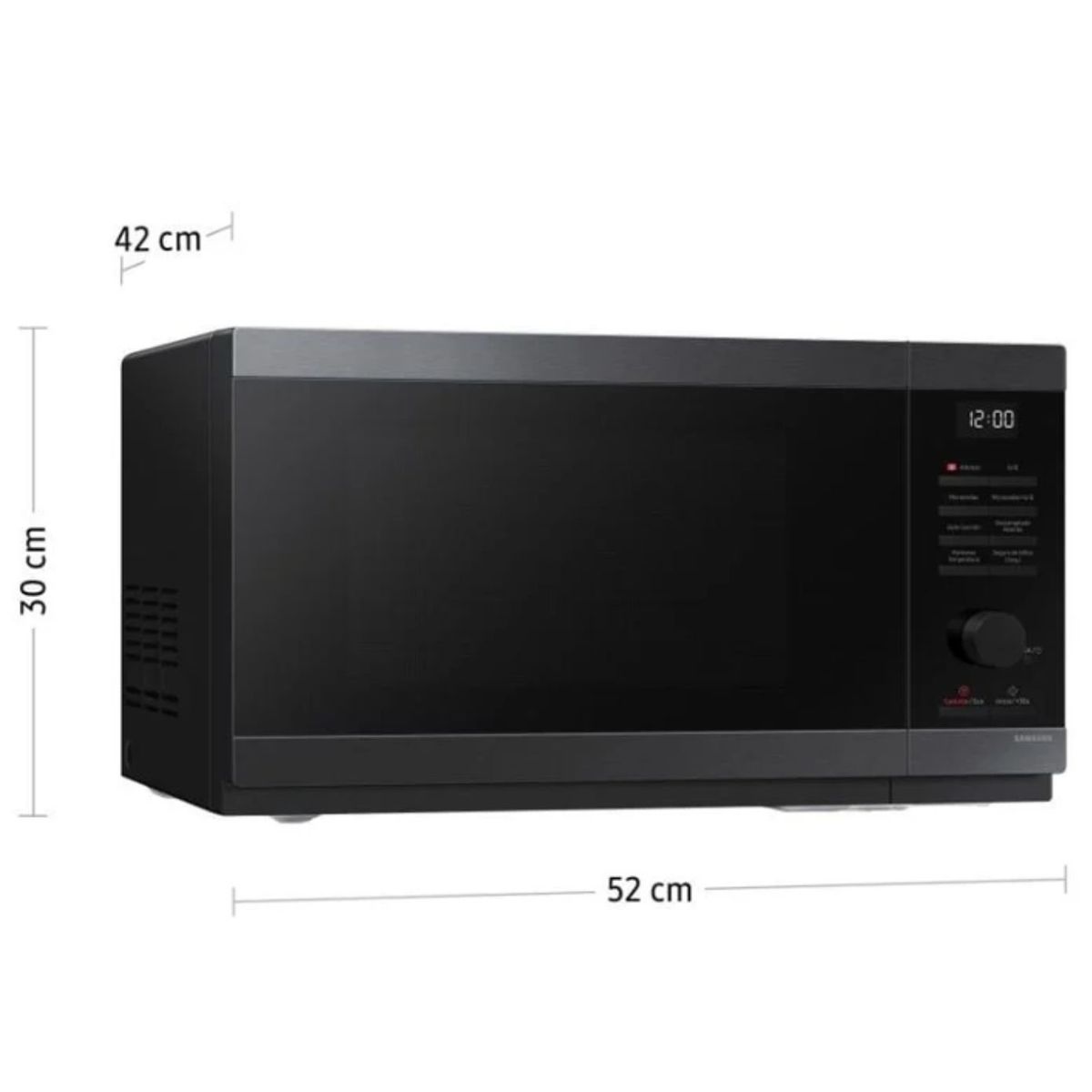 SAMSUNG - Horno Microondas Samsung MG32DG4524AGPE 32 Lts Negro
