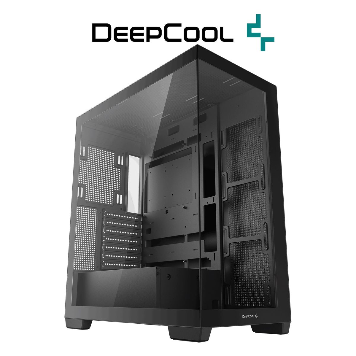 DEEPCOOL - CASE PARA PC DEEPCOOL CG580 VIDRIO TEMPLADO- SIN FUENTE
