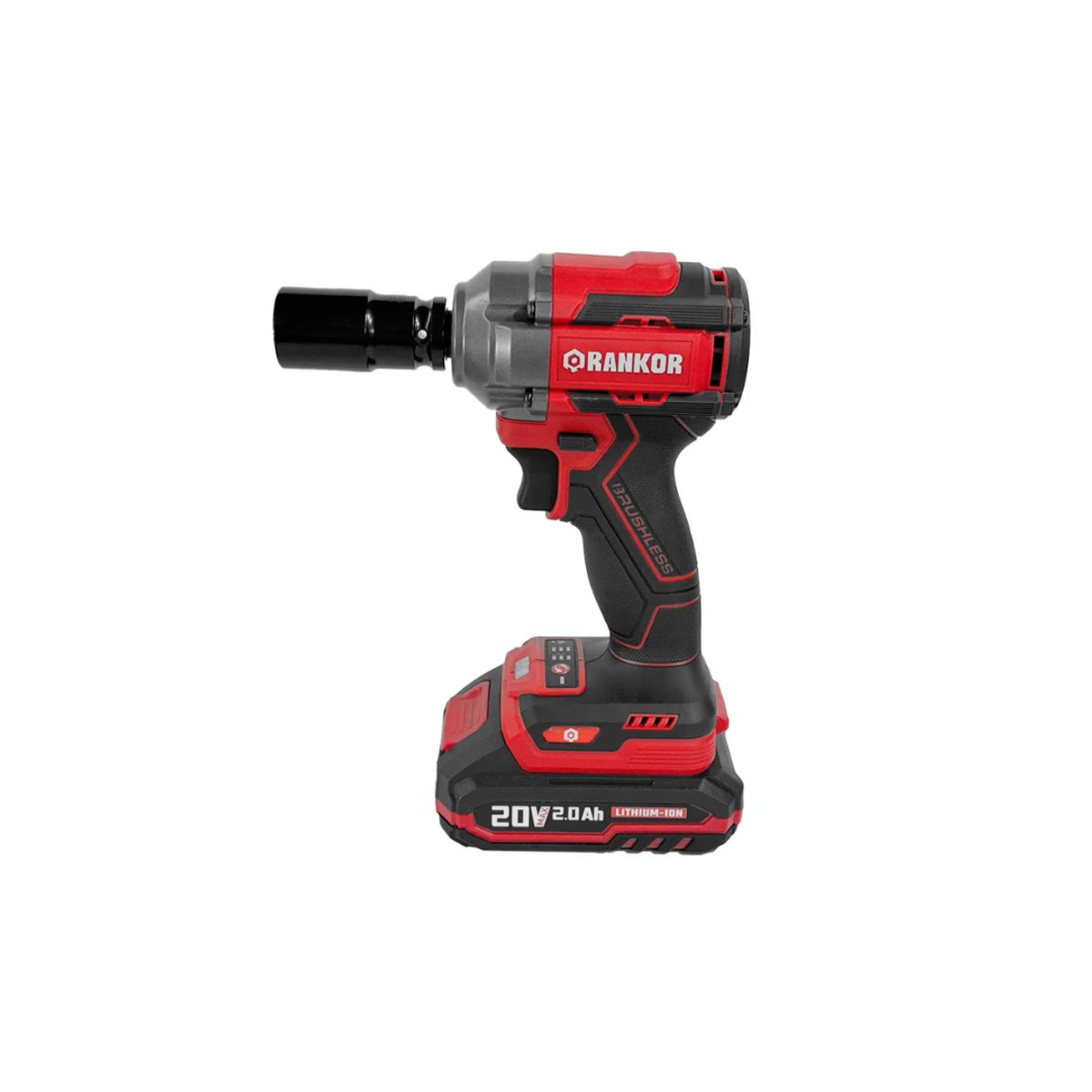 RANKOR - Llave de impacto 20V Encastre 12 350Nm Torque Rankor Brushless