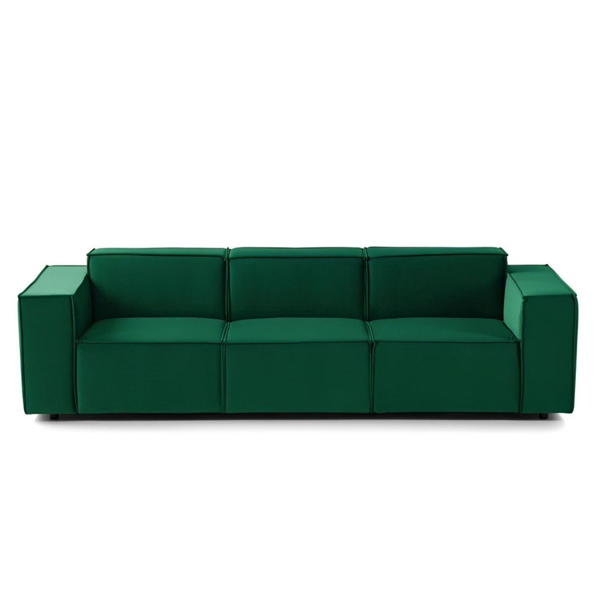 GENERICO - Sofá 3 Cuerpos Vitoriano - Verde