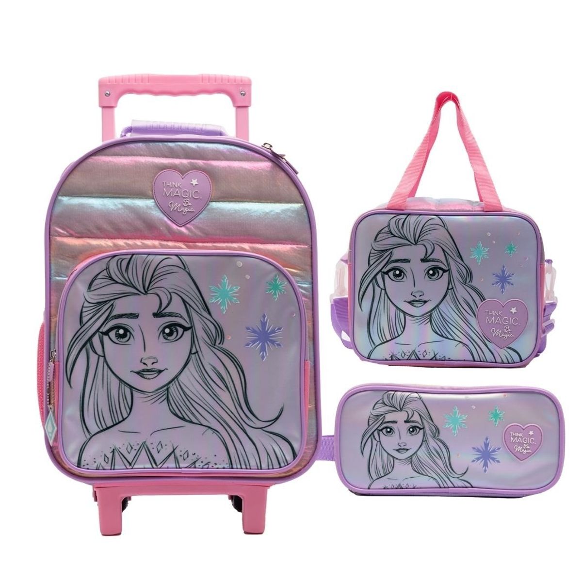 DISNEY - Pack Escolar Maleta Oficio Premium Disney Frozen Elsa