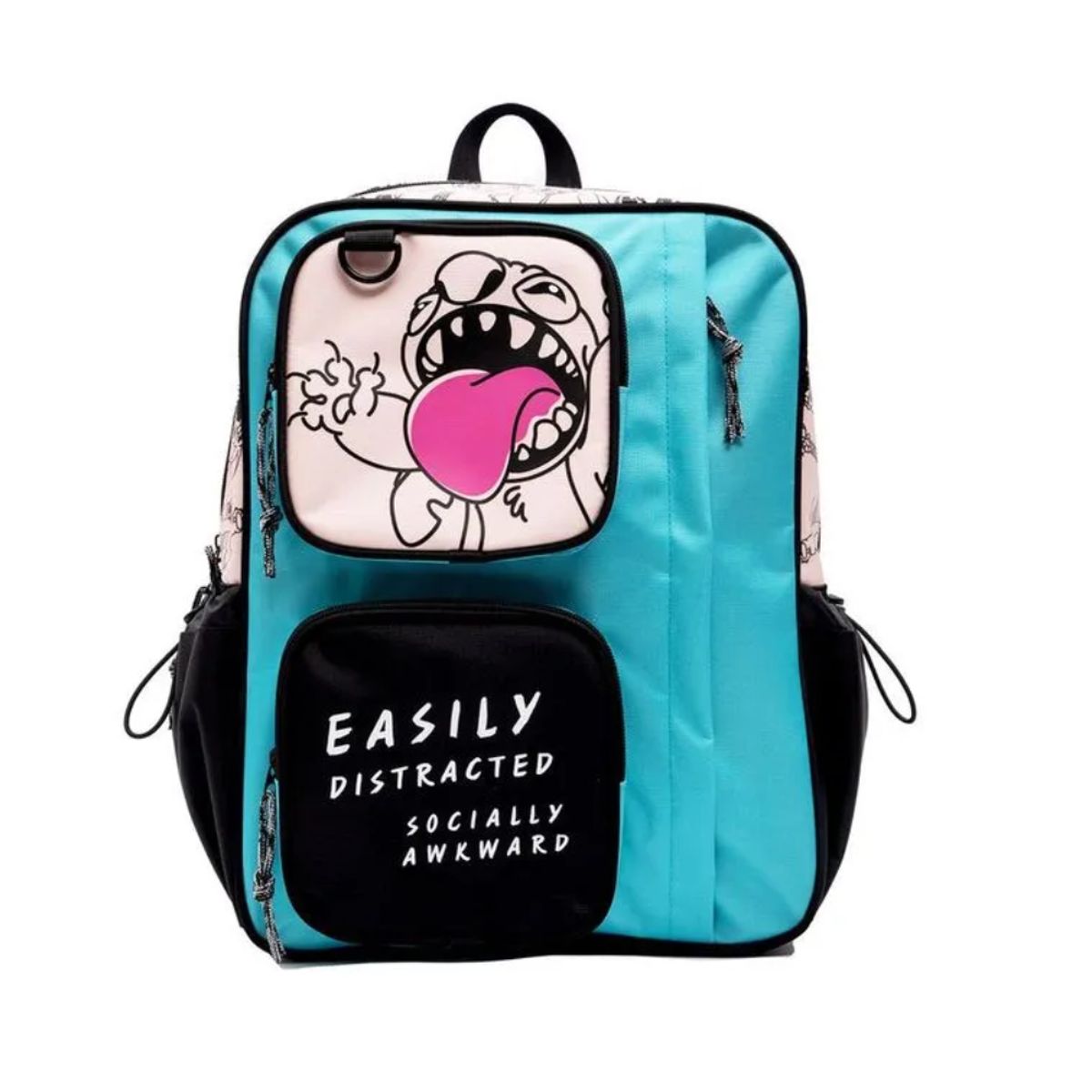 DISNEY - Pack Escolar Mochila Oficio Premium Lilo & Stitch juvenil celeste