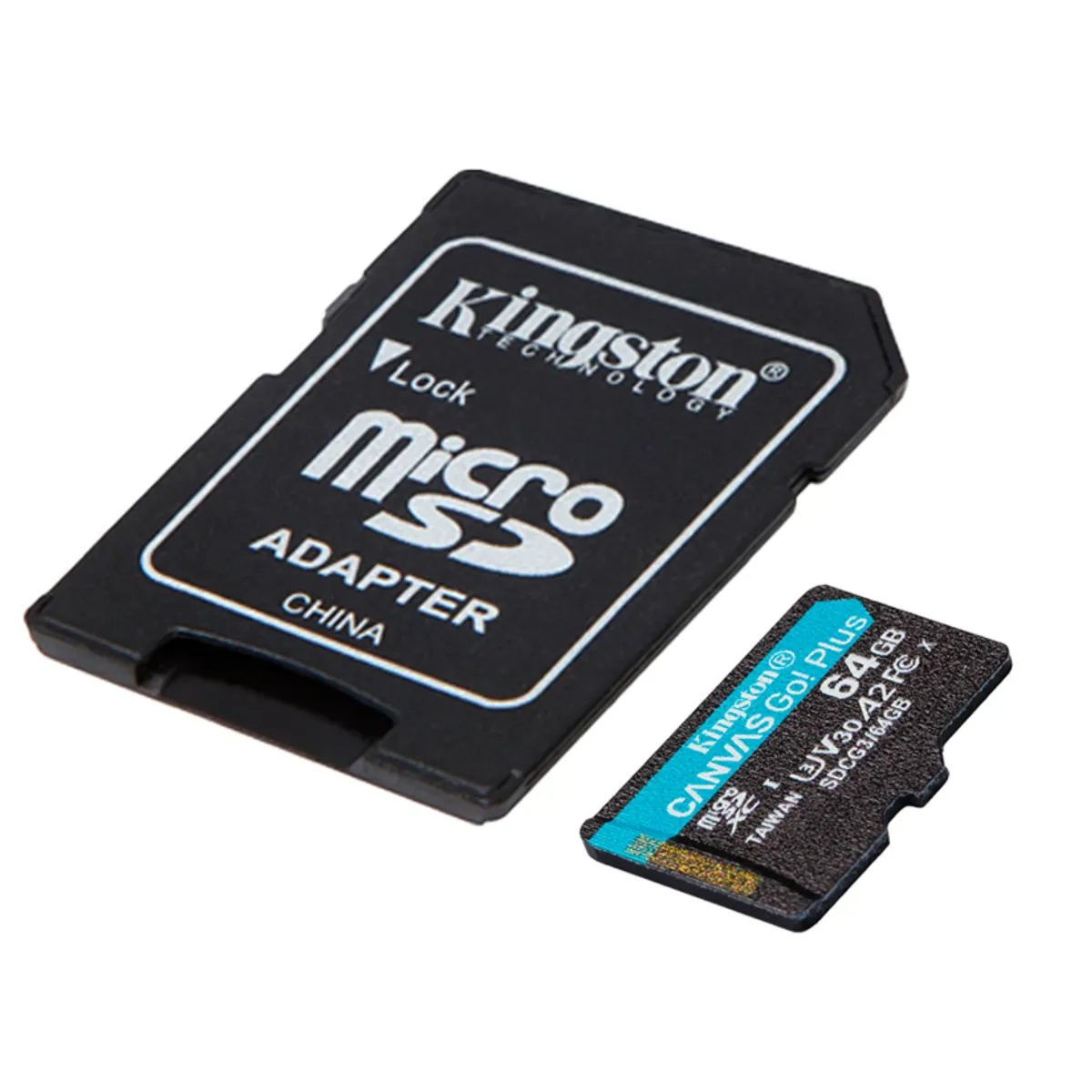 KINGSTON - Memoria Flash microSDXC Kingston Canvas Go Plus 64GB