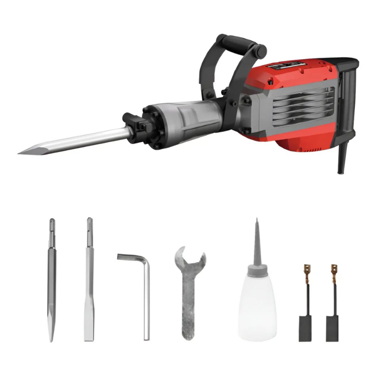 RANKOR - Martillo Demoledor Rankor 1700w 55 Joules Mandril Hex 30mm