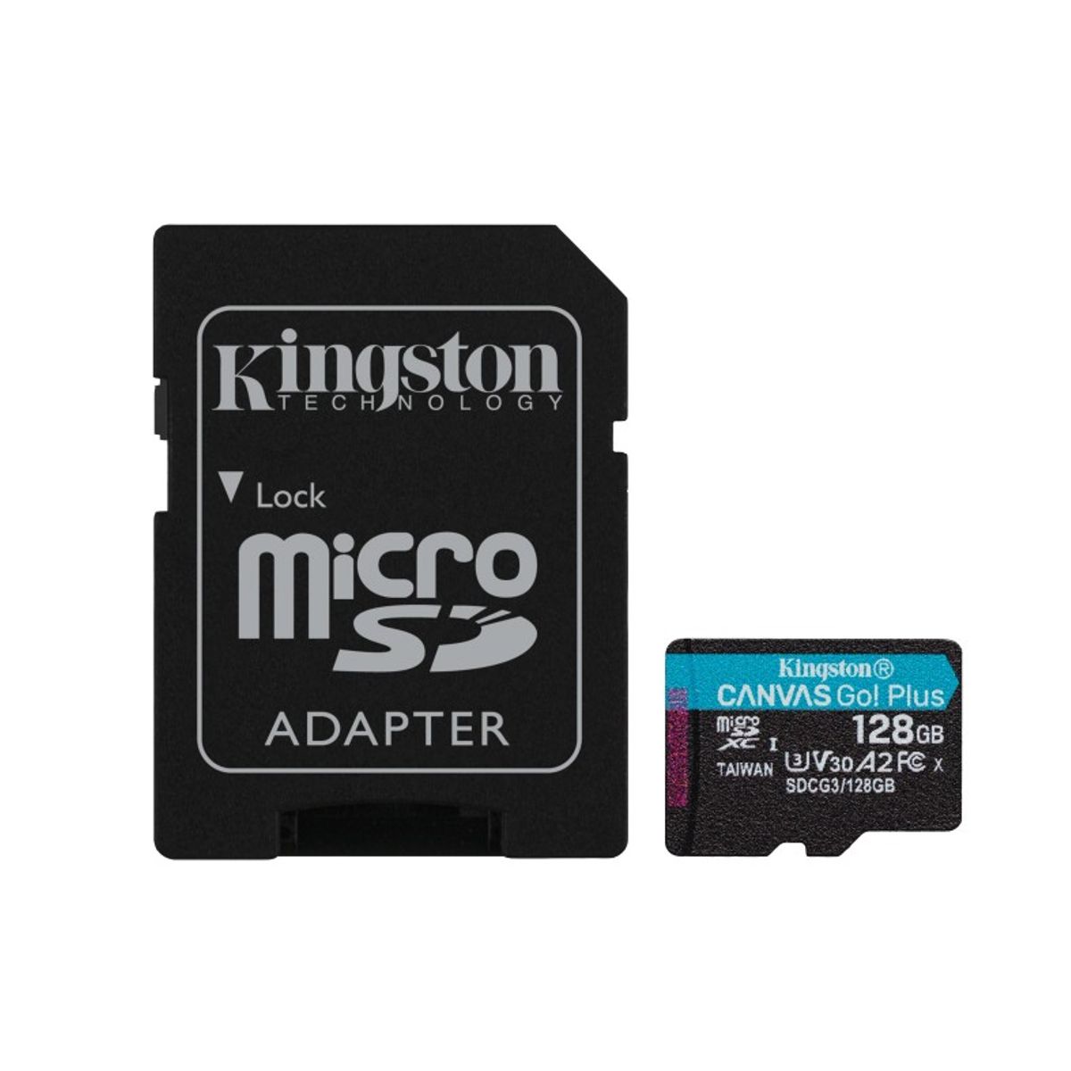 KINGSTON - Memoria Flash microSDXC Kingston Canvas Go Plus 128GB