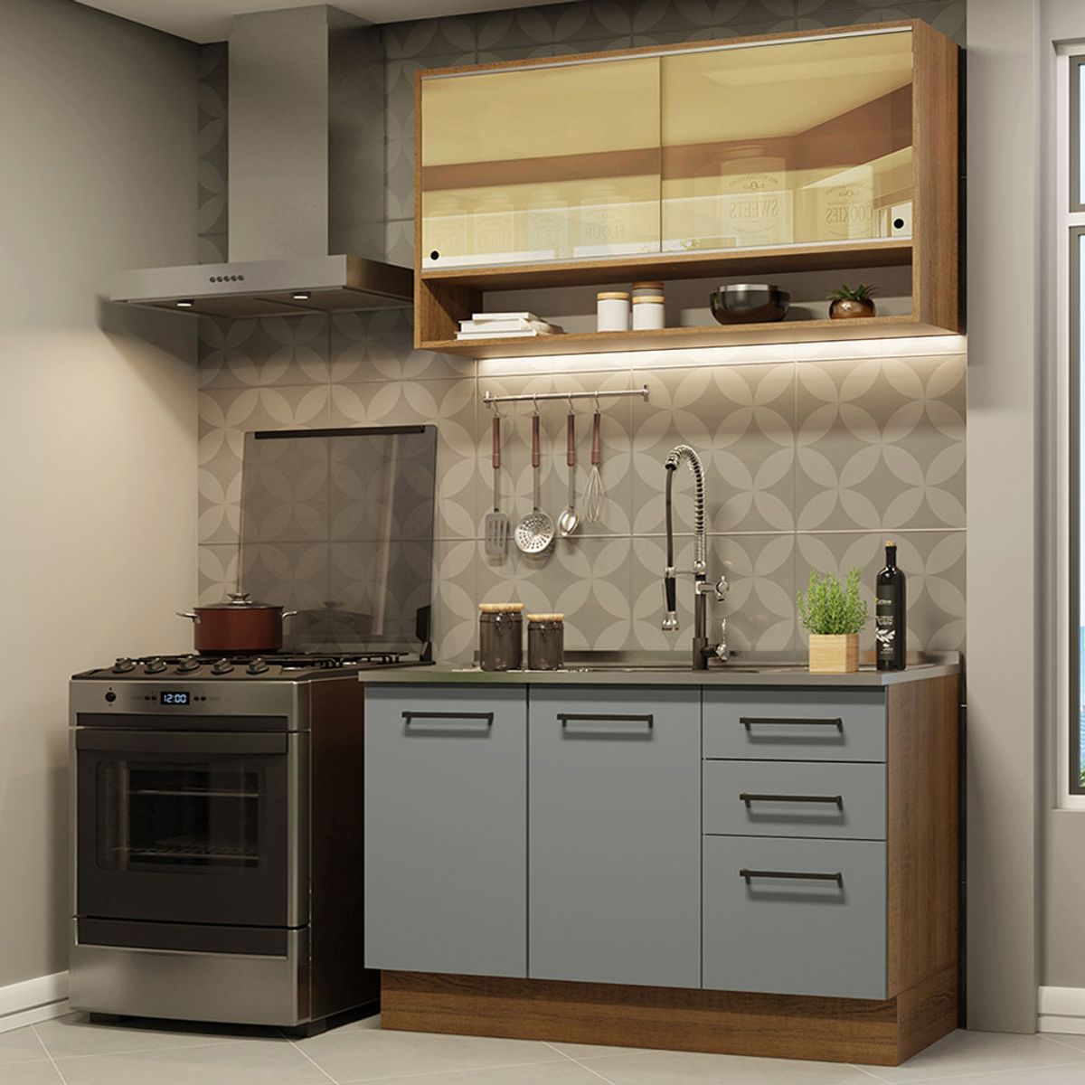 MADESA - Mueble de Cocina Integral Agata 120 cm 02