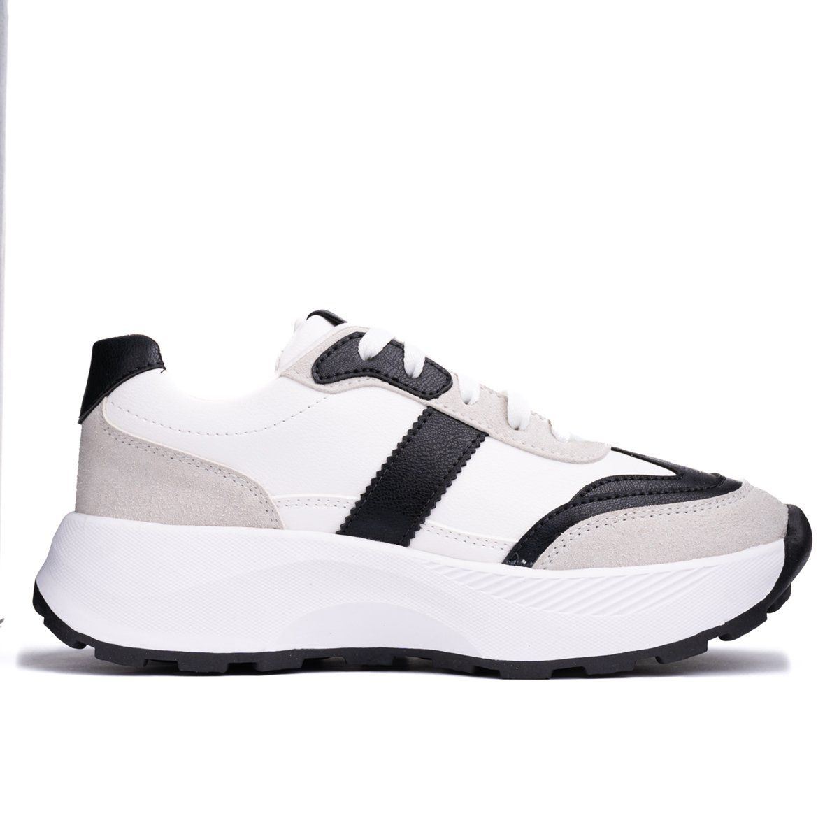 NEBULA - Zapatilla Berzobit - Nébula - Blanco Negro