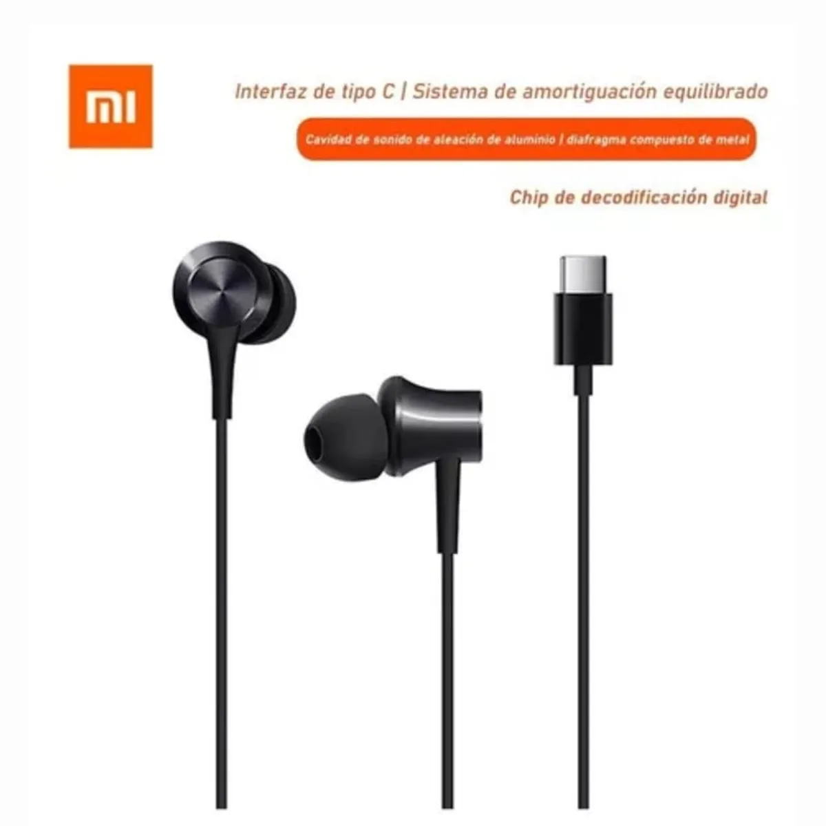 XIAOMI - Audifono Xiaomi Tipo C Con Microfono Original