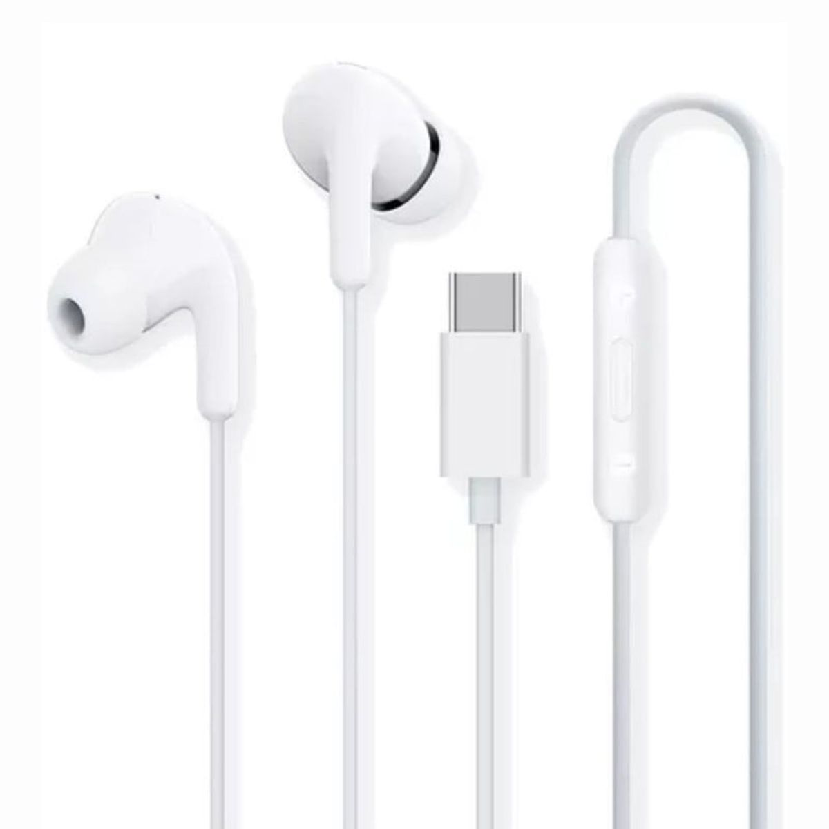 XIAOMI - Audifono Xiaomi Tipo C Con Microfono Original Blanco