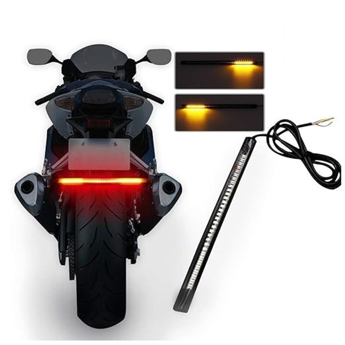 JEEP - Tira  Led  Flex Luz De Posición Con Giro DRL auto Moto