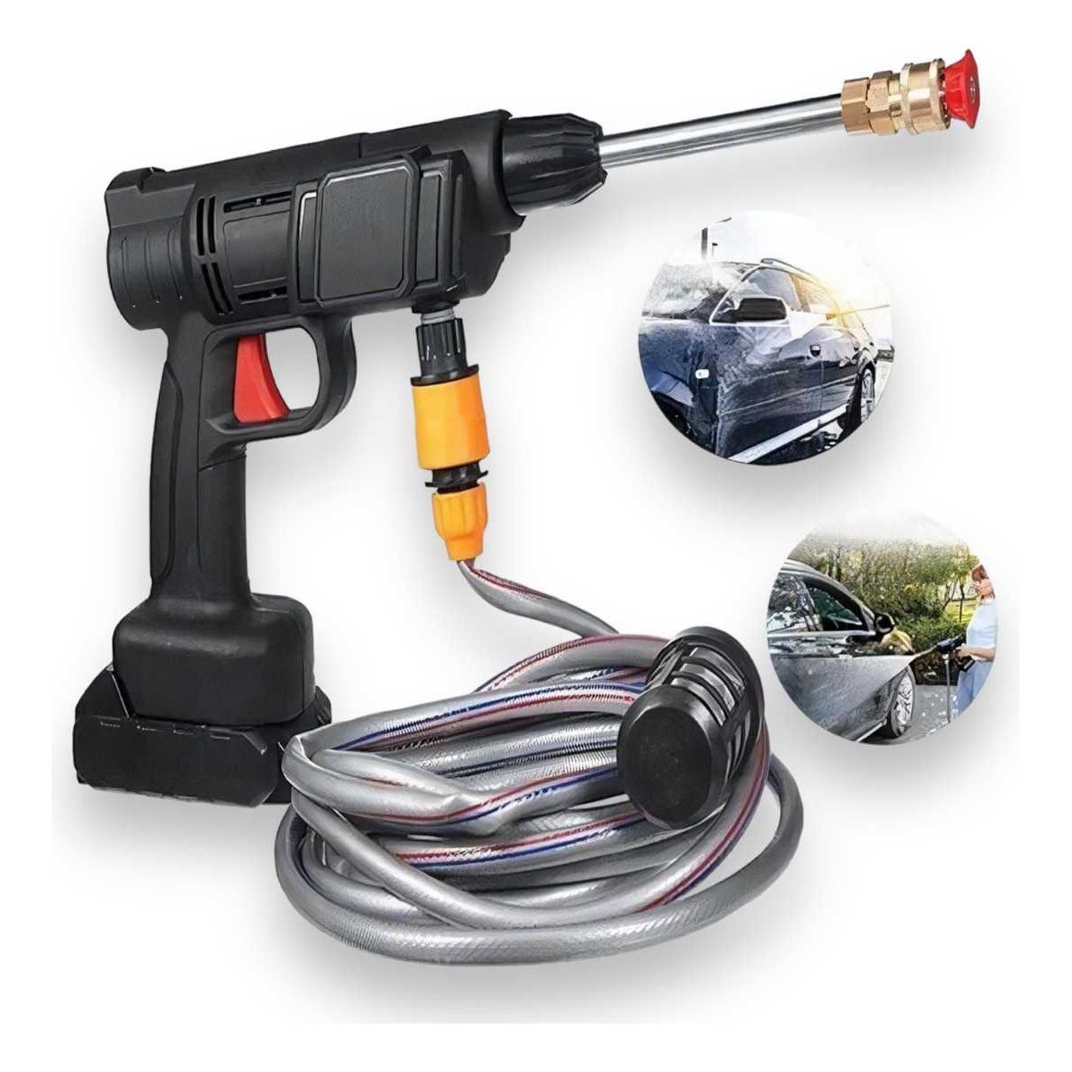 GENERICO - HIDROLAVADORA DE ALTA PRESION INALAMBRICA 120V