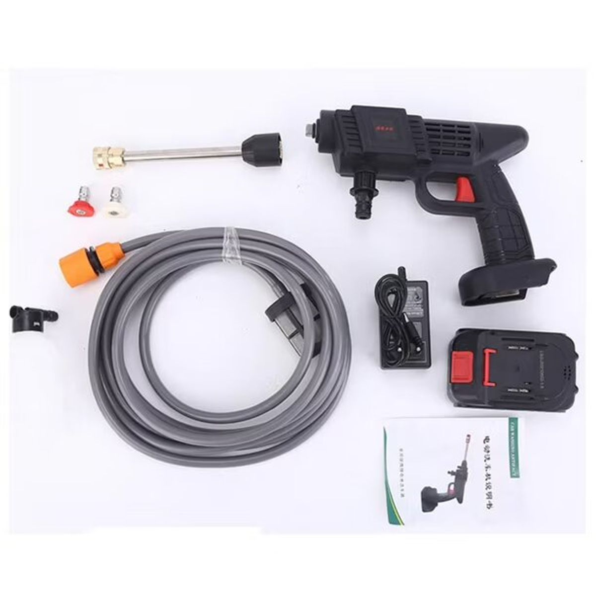 GENERICO - HIDROLAVADORA DE ALTA PRESION INALAMBRICA 120V