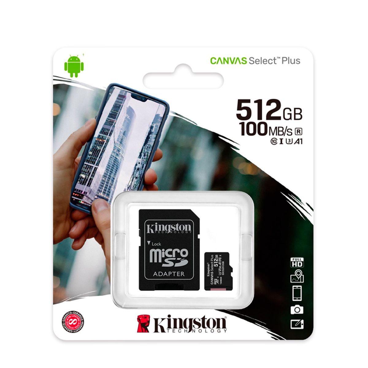KINGSTON - MEMORIA MICRO SD 512GB