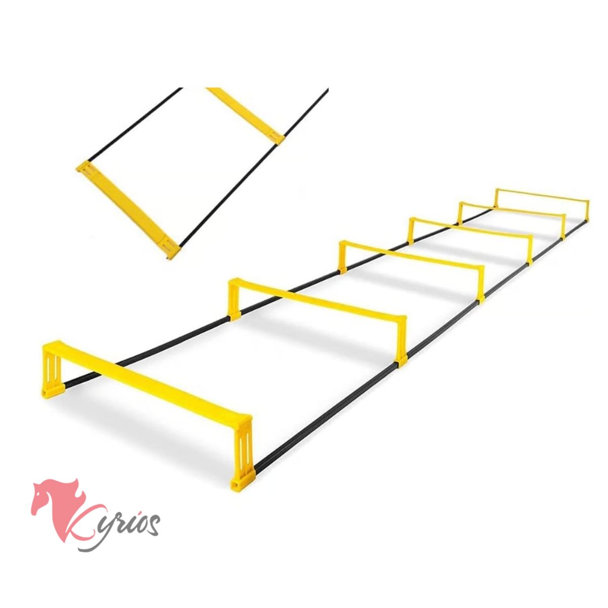 NO LOGO - Escalera Con Valla De Entrenamiento