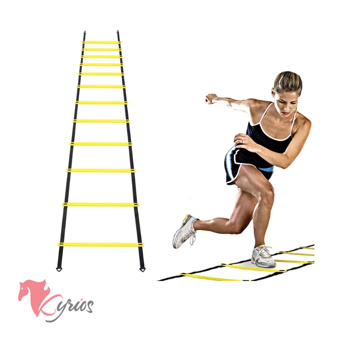 NO LOGO - Escalera De Coordinación De 12 Metros
