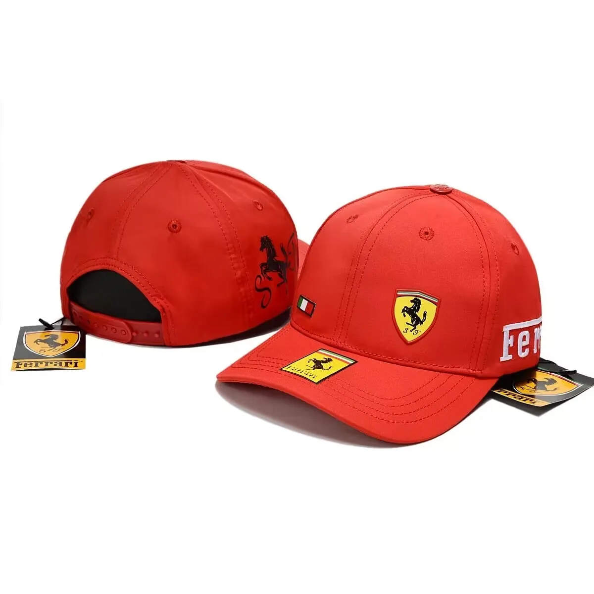 GENERICO - Gorra Ferrari Formula 1 Original Nueva Scuderia Team F1 Rojo