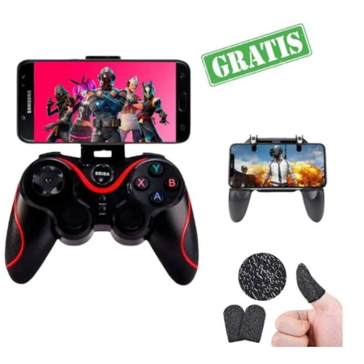 OEM - Gamepad Mando Joystick Bluetooth GRATIS  Gatillo  Dedales