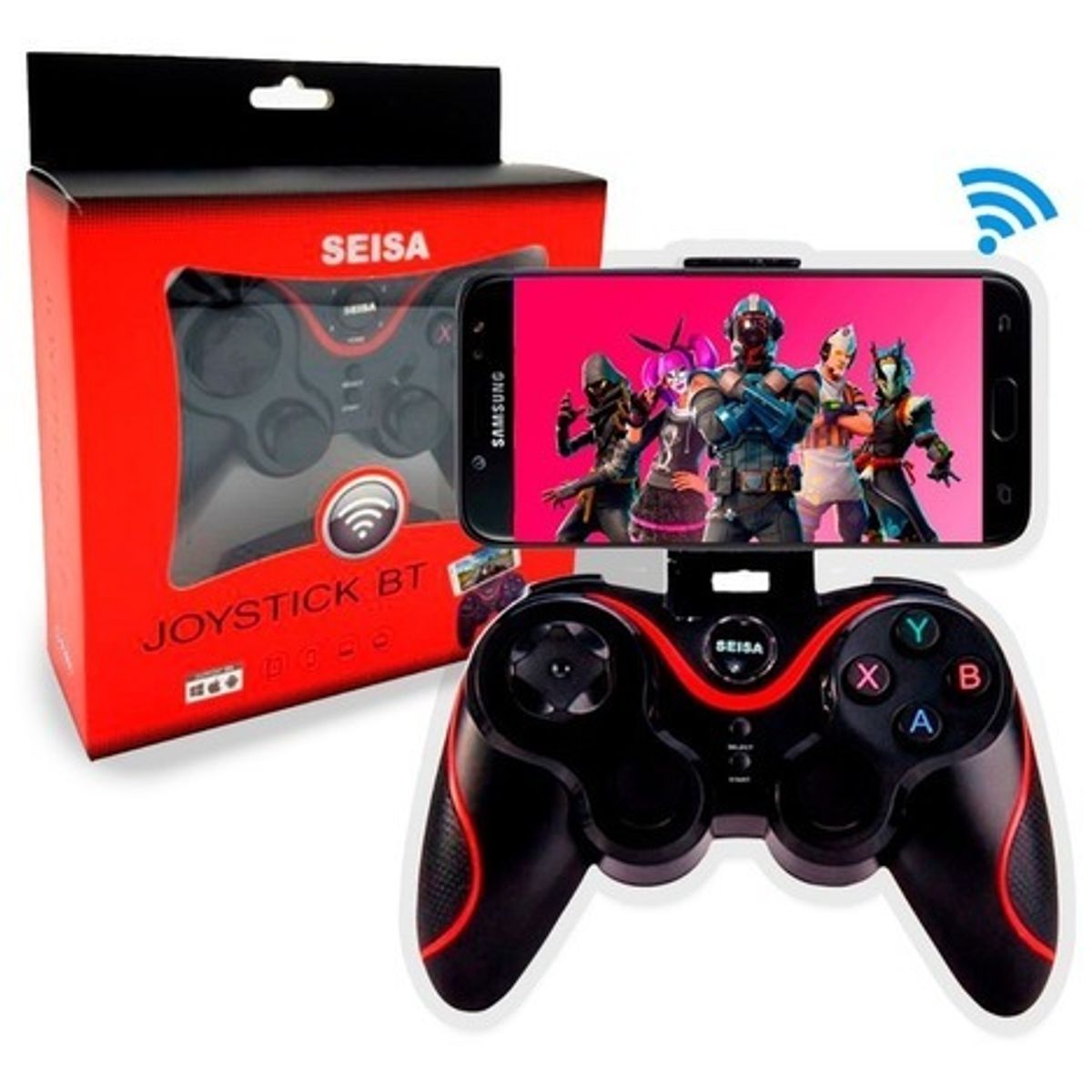 OEM - SEISA Gamepad Mando Joystick Bluetooth para Celular Recargable