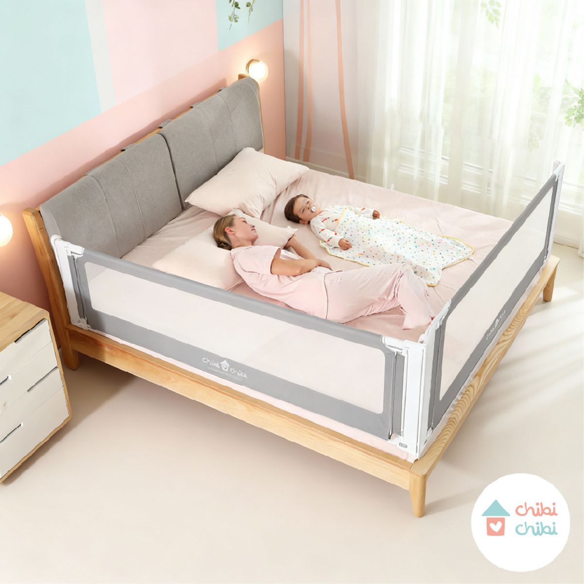 CHIBI CHIBI - Pack L Baranda de Seguridad Chick Deluxe Queen - 160mt