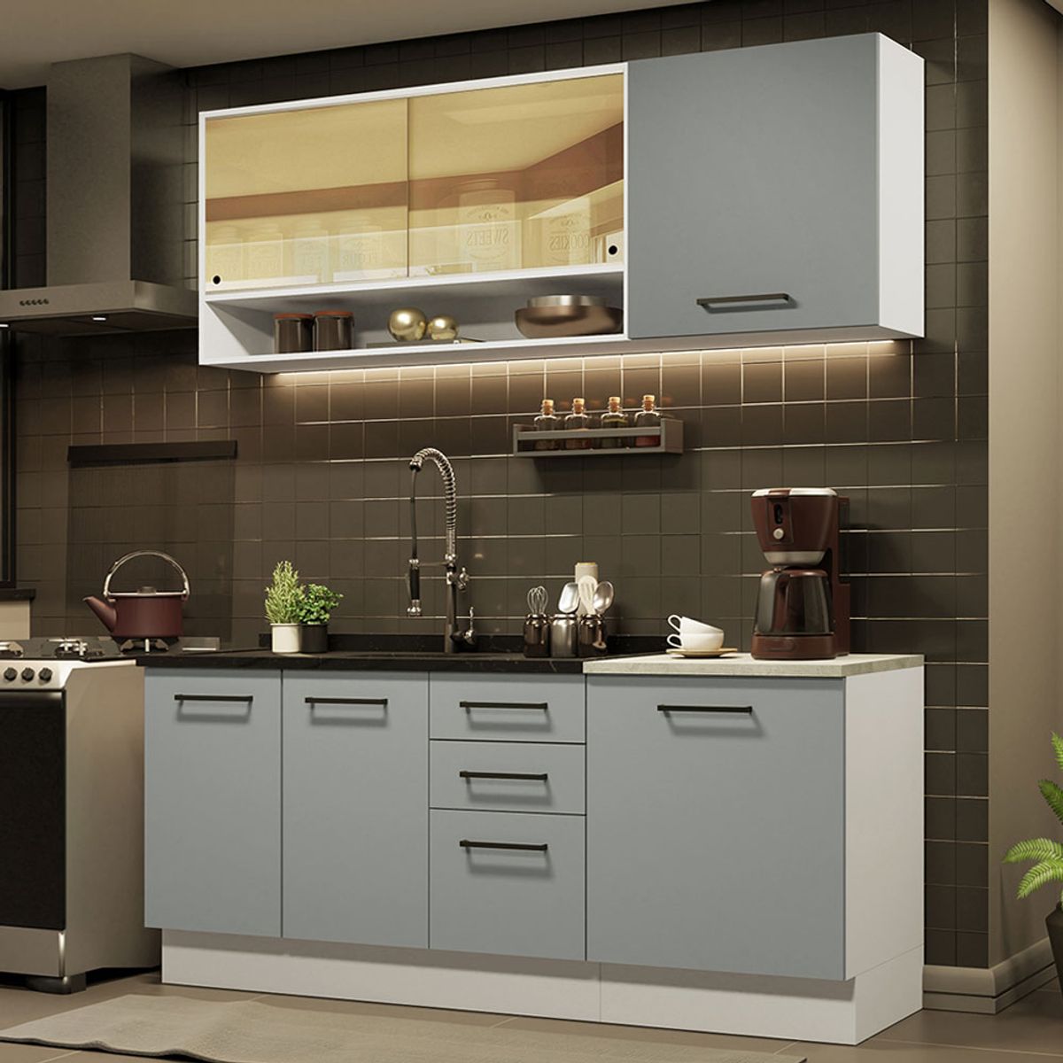 MADESA - Mueble de Cocina Integral Agata 180 cm 02