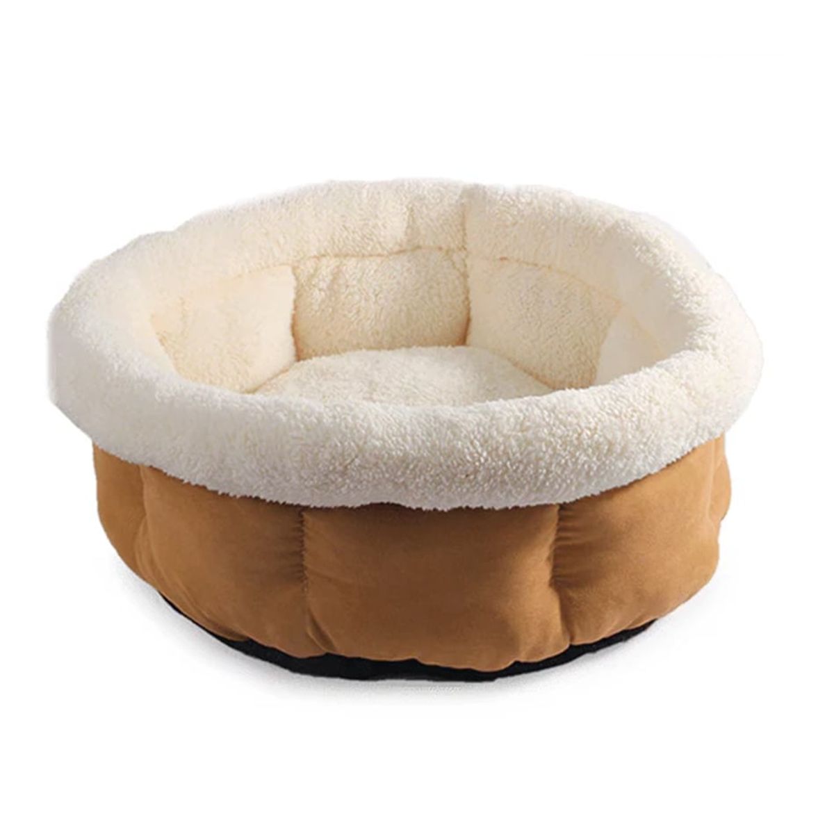 ALL FOR PAWS - Cama abrazo de cordero M Crema