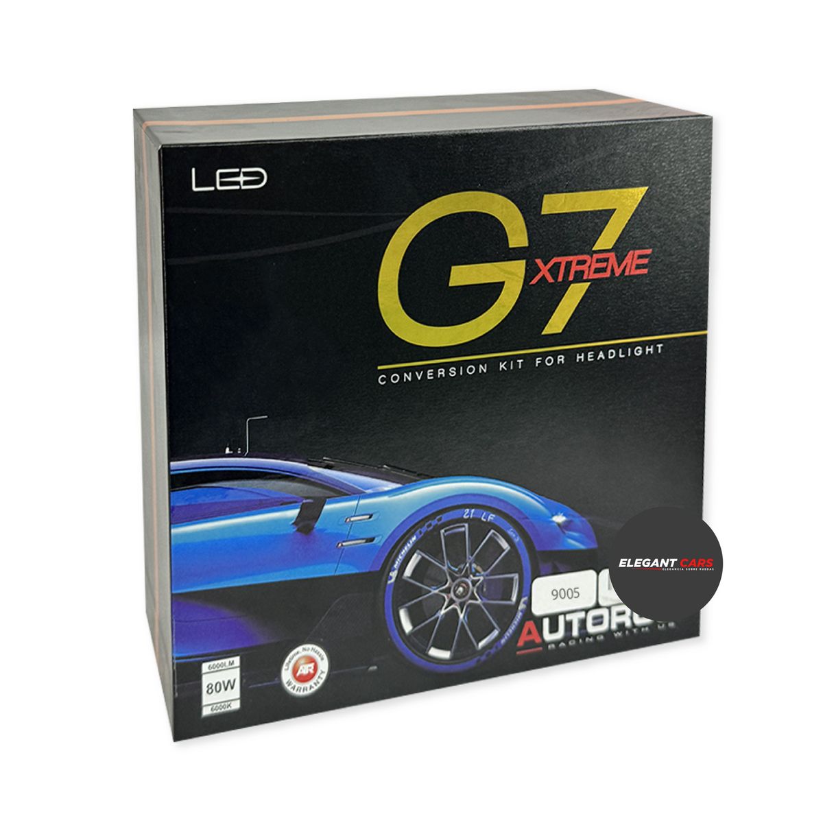 JEF - Kit Foco Led G7 Xtreme Gama Alta 9005 Auto Camioneta