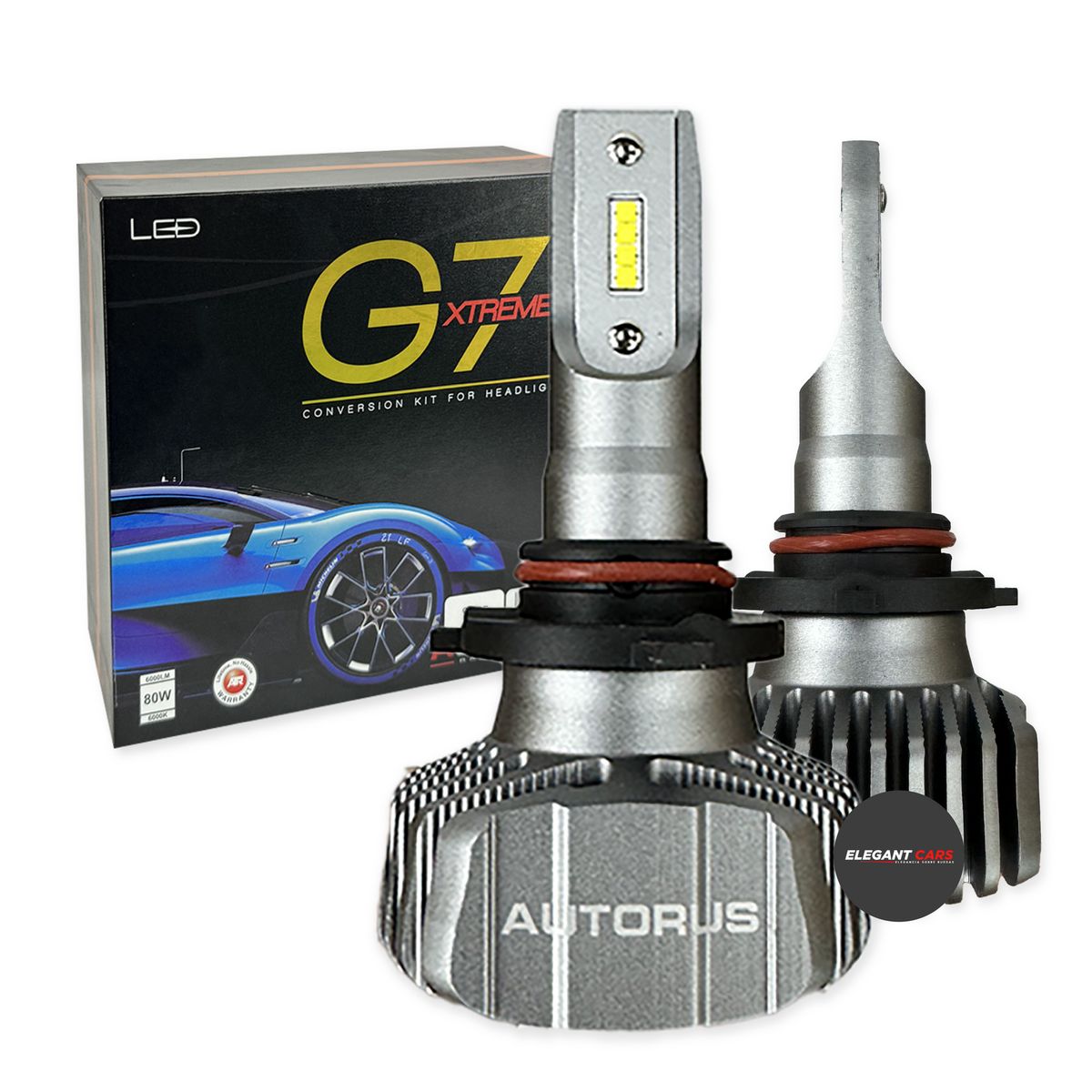 JEF - Kit Foco Led G7 Xtreme Gama Alta 9005 Auto Camioneta