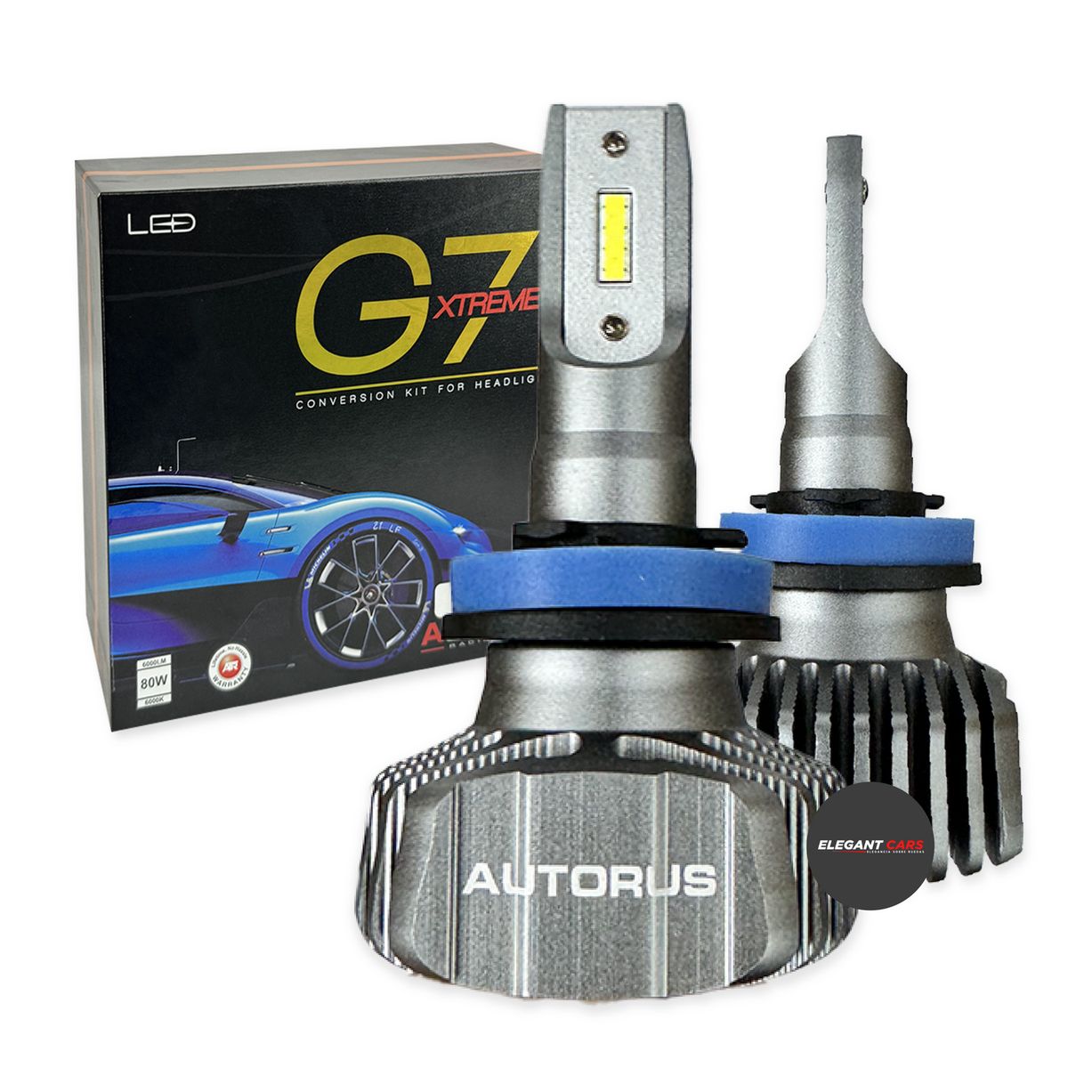 JET - Kit Foco Led G7 Xtreme Gama Alta H11
