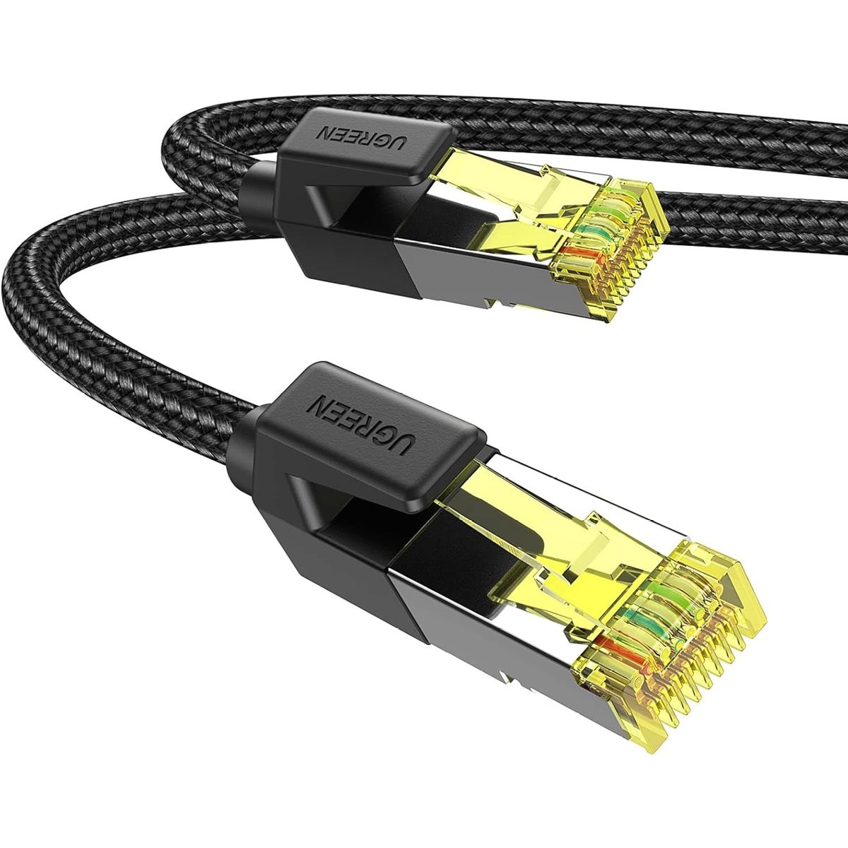 UGREEN - Ugreen Cable Ethernet Cat7 de Alta Velocidad 2m Trenzado NW150 - 80423