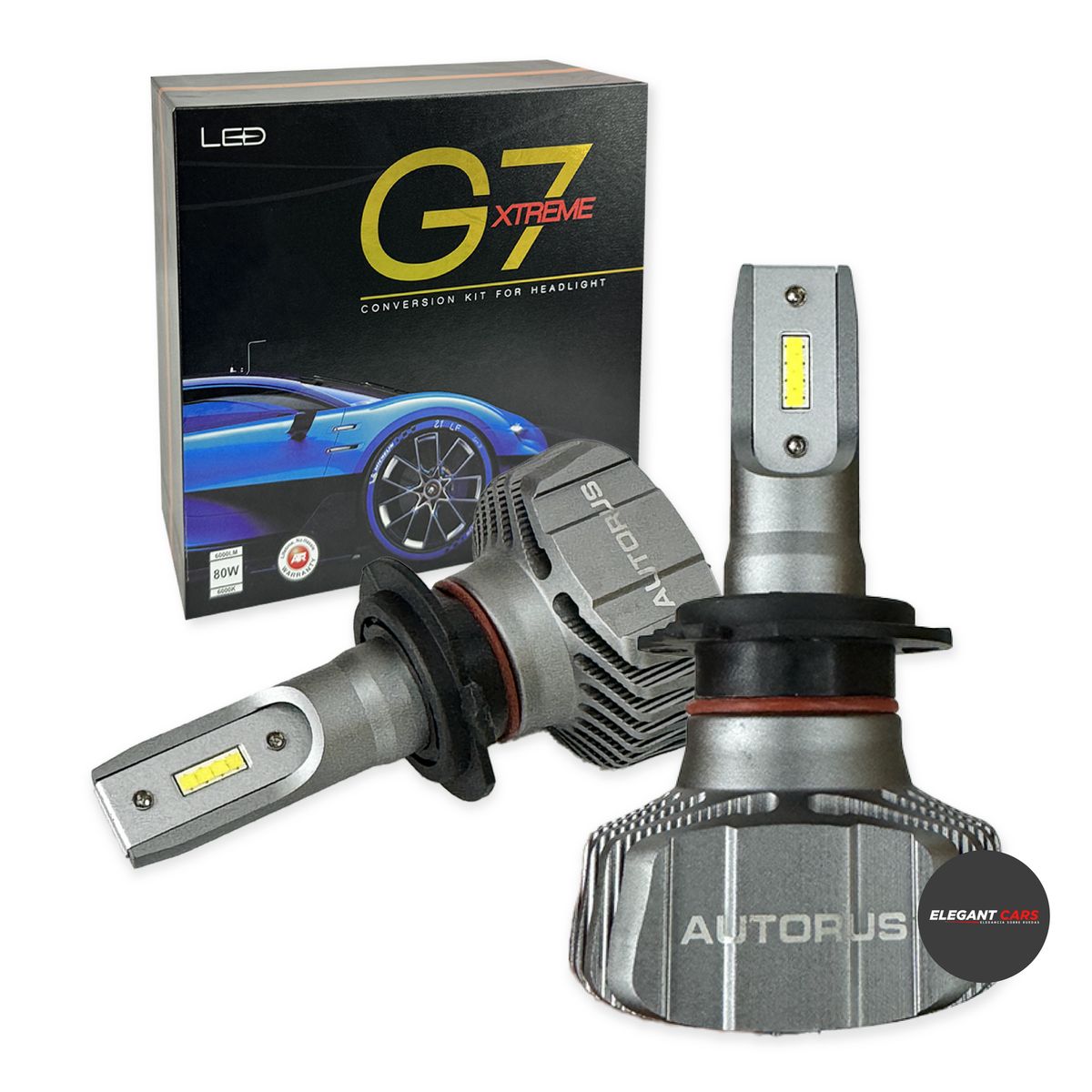 JET - Kit Foco Led G7 Xtreme Gama Alta H7