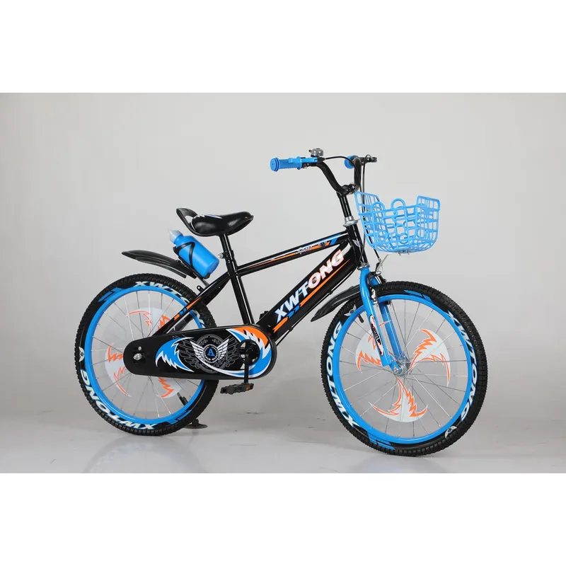 GENERICO - Bicicleta Montañera Led Para Niño Infantil Kids Aro 20 Azul