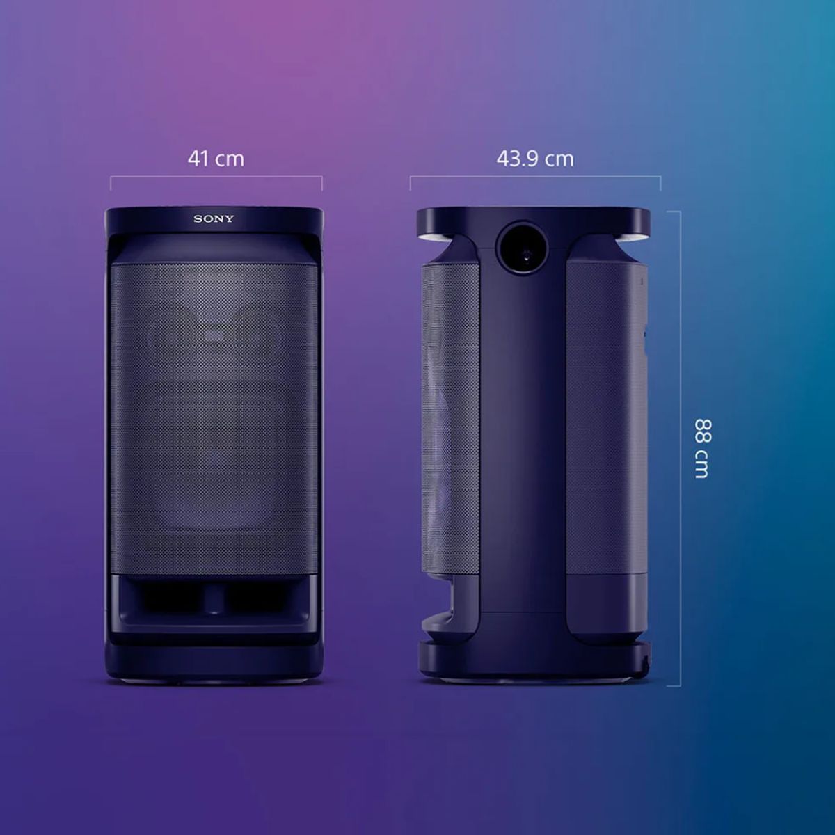 SONY - Sony Parlante Bluetooth SRS-XV900 de alta potencia Mega Bass