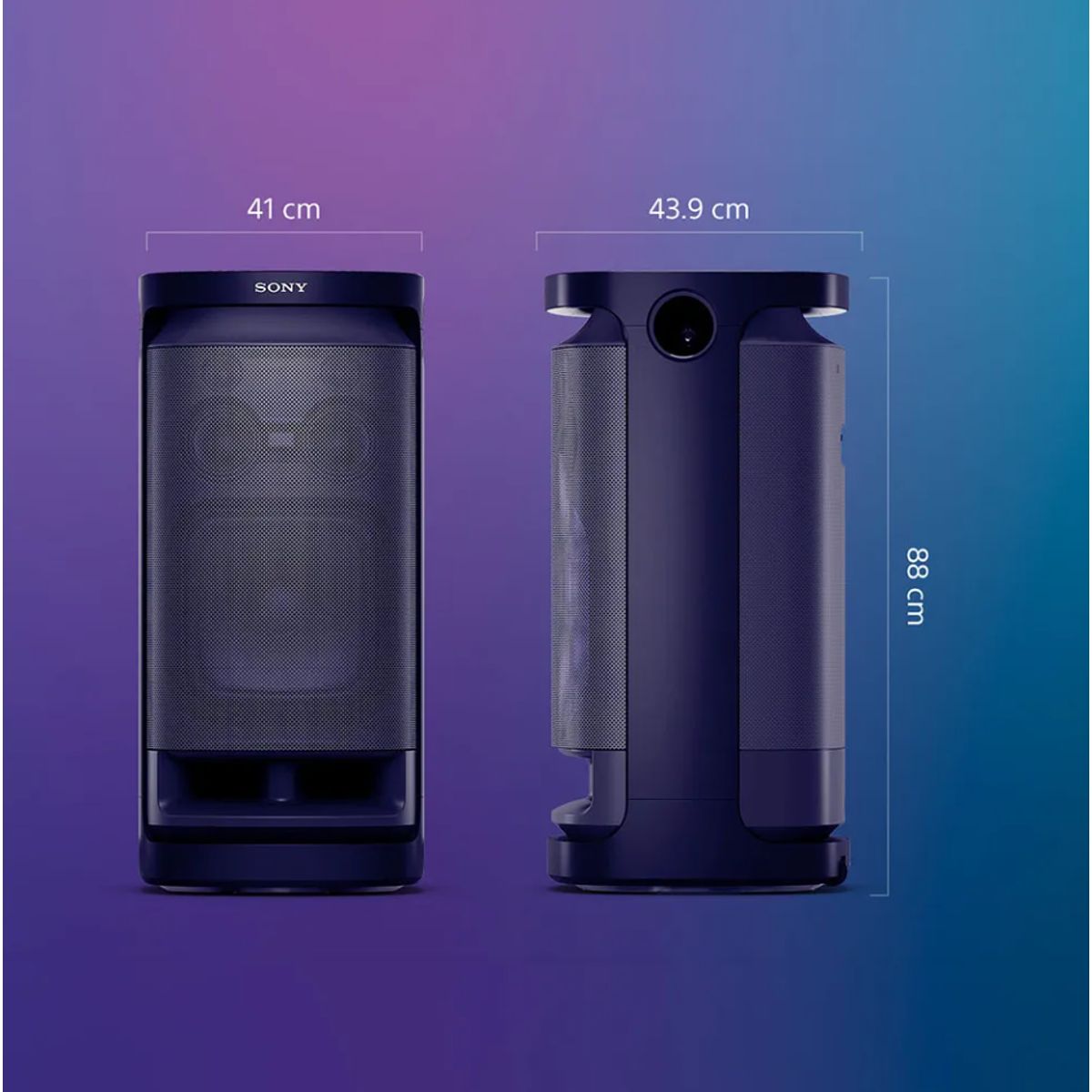 SONY - Sony Parlante Bluetooth SRS-XV900 de alta potencia Mega Bass