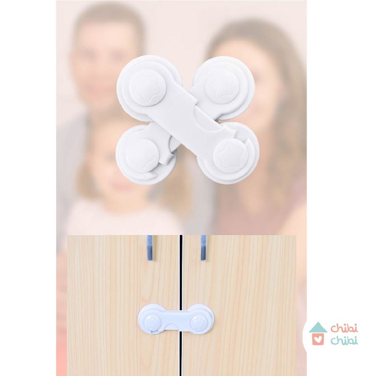 CHIBI CHIBI - Ganchos para puertas