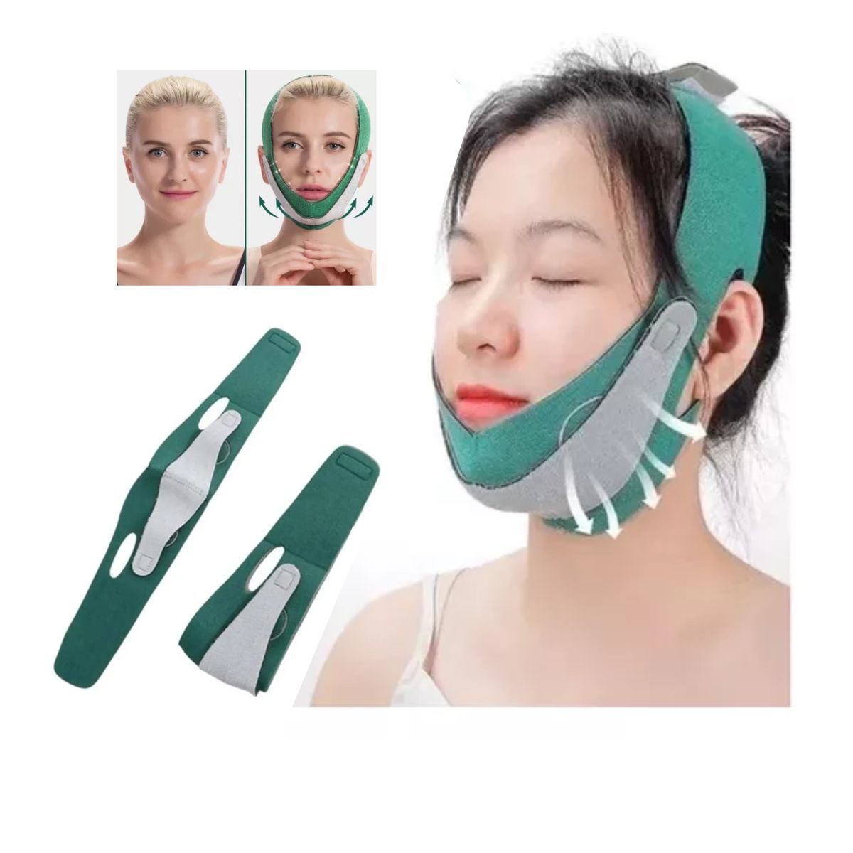 OEM - Faja Facial  Adelgazante Reductor de Papada FACE LIFT UP BELT