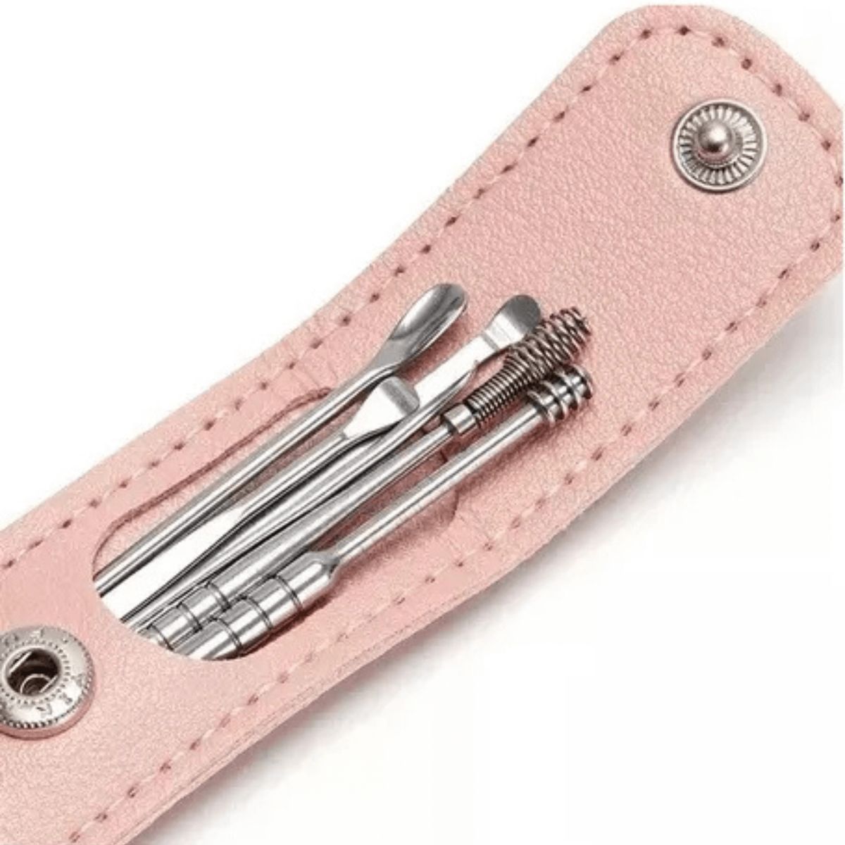 OEM - Set Profesional de Limpieza de Oídos 6 en 1 - Rosado