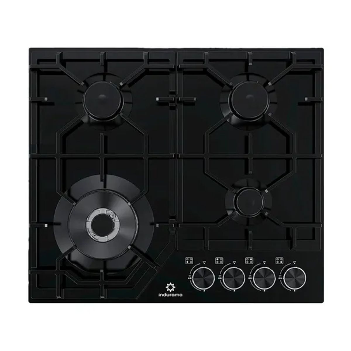INDURAMA - Cocina Empotrable GLP Indurama EGASI-604CGNE 4 Hornillas