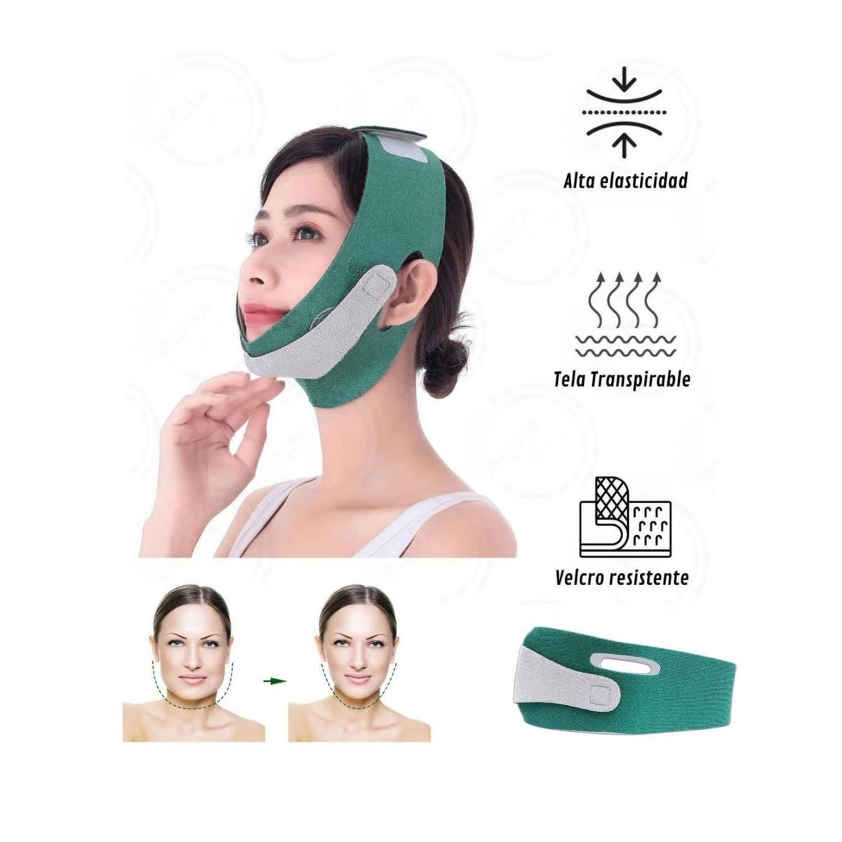 OEM - Faja Facial  Adelgazante Reductor de Papada y Rostro