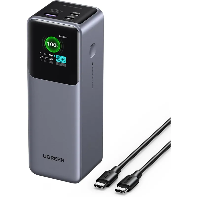 UGREEN - Ugreen Power Bank Nexode 25000 mAh 200W Portátil PD QC PB722 - 35525