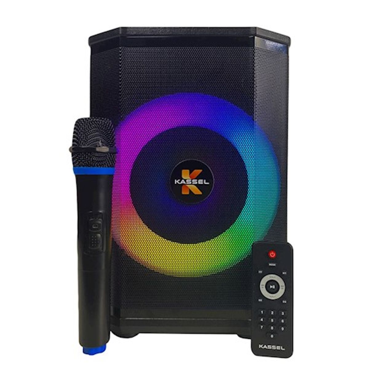 HALION - Parlante Portatil KASSEL K825 Bocina 8″ BLUETOOTH TWS + Micrófono