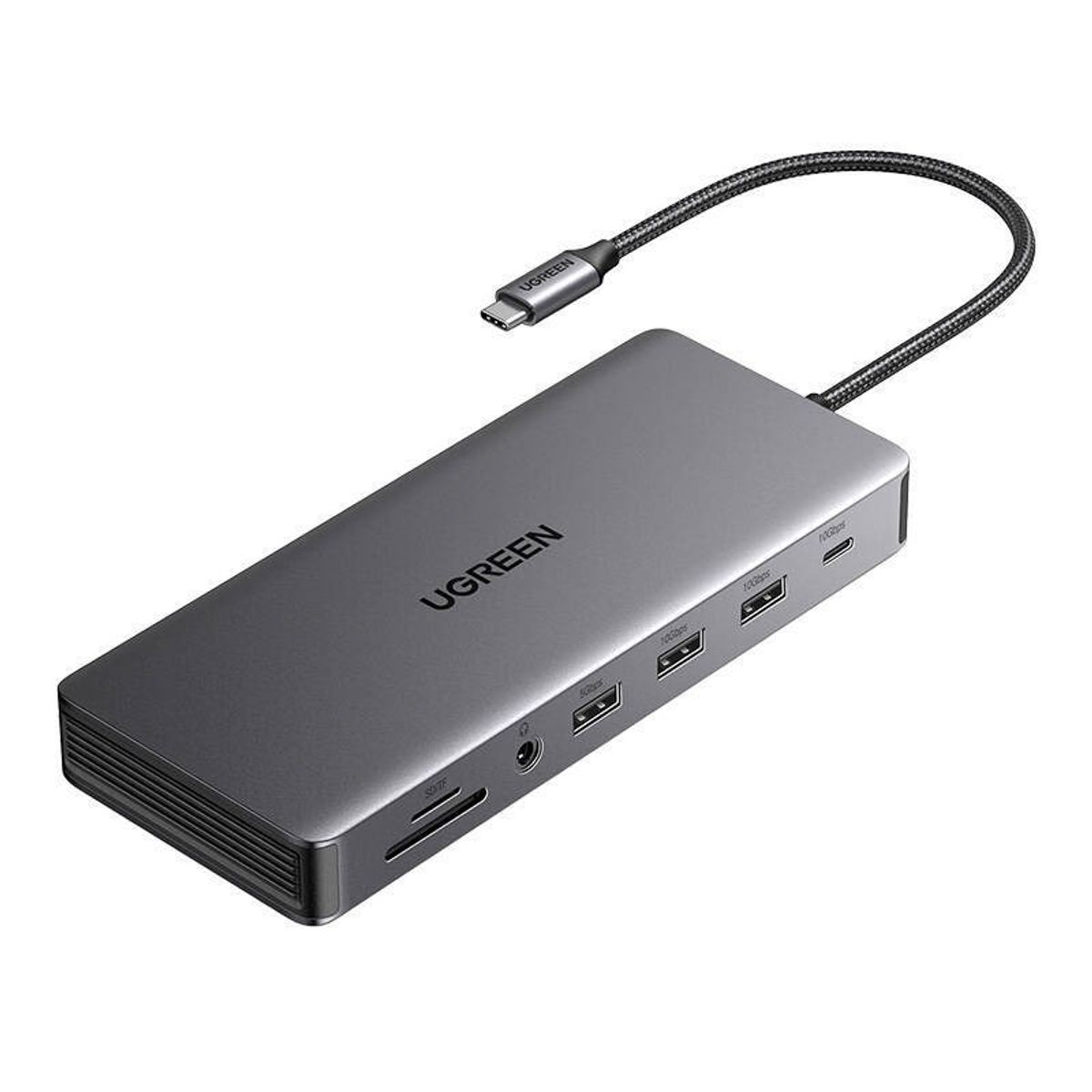UGREEN - Hub UGREEN 13 en 1 Revodok Pro 313 de USB-C CM681 (15978)