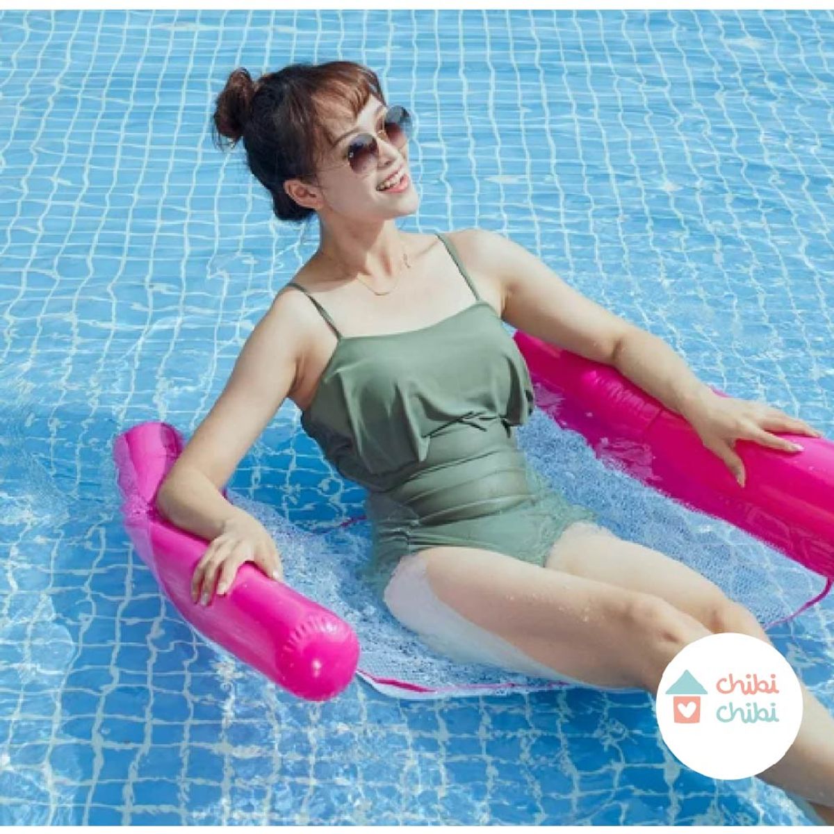 CHIBI CHIBI - Hamaca flotador - Rosa