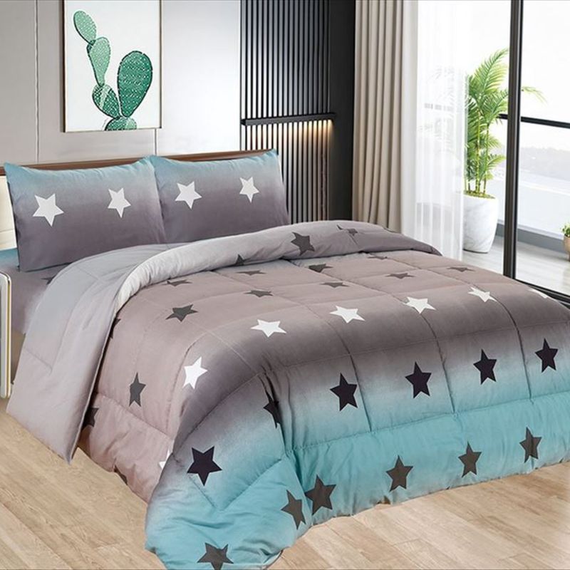 CASATEX - EDREDÓN CASATEX TELA CON TELA 100% ALGODÓN DE 2 PLZ