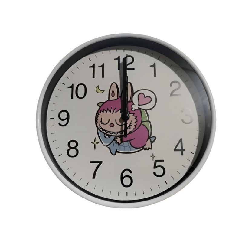 GENERICO - RELOJ  DE PARED LABUBU SUEÑO