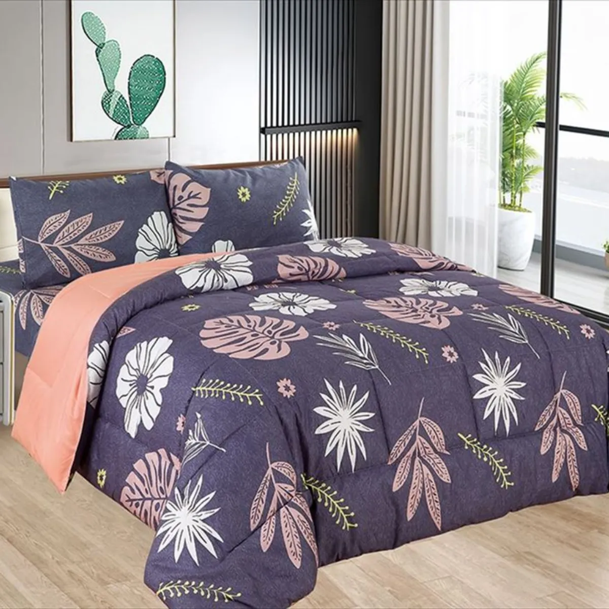 CASATEX - EDREDÓN CASATEX TELA CON TELA 100% ALGODÓN DE 2 PLZ